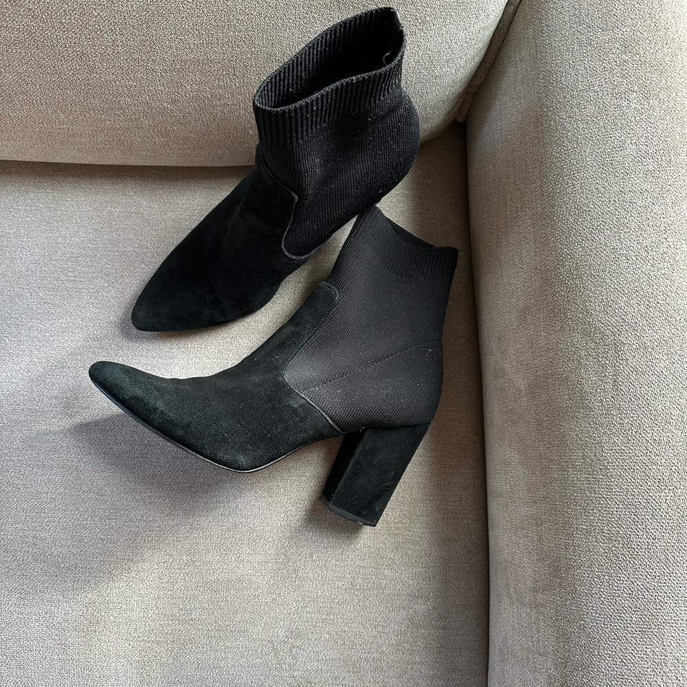 Black Suede Boots